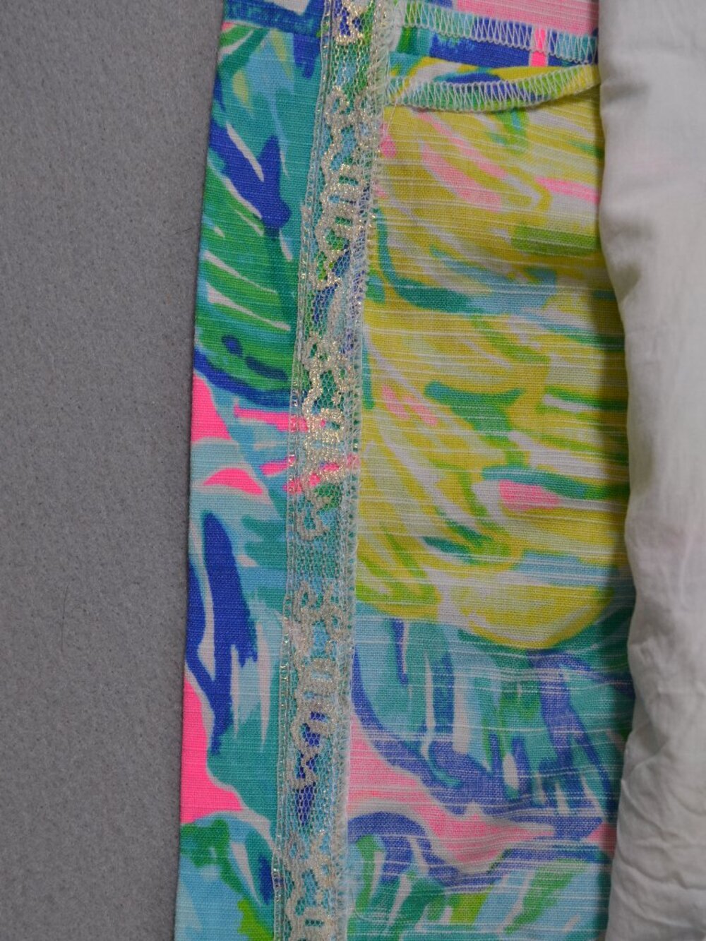 Lilly Pulitzer Brynn Strapless Lace Tropical Mini Dress Pink Size 4 - Picture 7 of 9